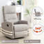 Fauteuil inclinable manuel avec chaise berçante et pivotante-734997292