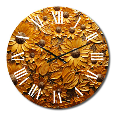 Horloge murale Golden