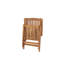 Brodbeck Folding Patio Dining Armchair with Cushion