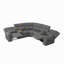Canapé modulaire inclinable manuel 109,4 po