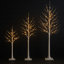 4Ft. 6Ft. 8Ft. Pre-Lit Artificial Birch Trees With LED Lights - Set Of 3-1628050416-1628050419