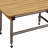 18" X 42" Brown Teak Rectangular Shower Bench