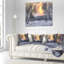 Imprimé d'hiver avec coussin de soleil-85876998-85876985