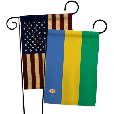 Double Sided 18.5'' H x 13'' W Polyester Garden Flag