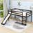 Emens Kids Twin Loft Bed-420635646