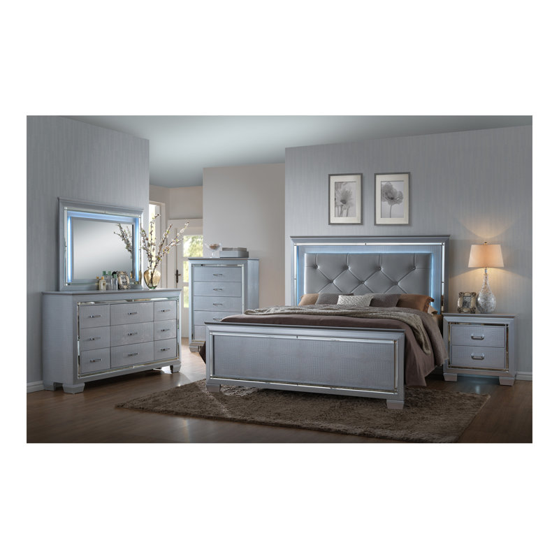Commode Lillian - Gris foncé