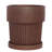 2 - Piece Ribbed Pot Planter Set