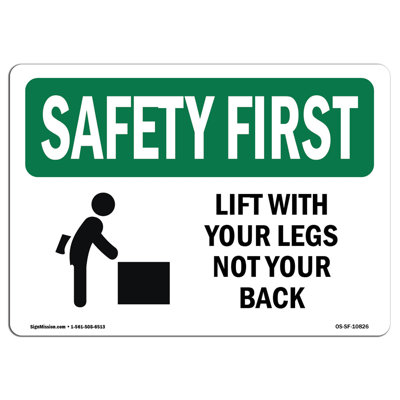 «Safety First Sign»