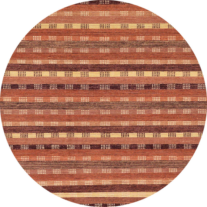 Jaris Abstract Indoor Rug, Round 7'