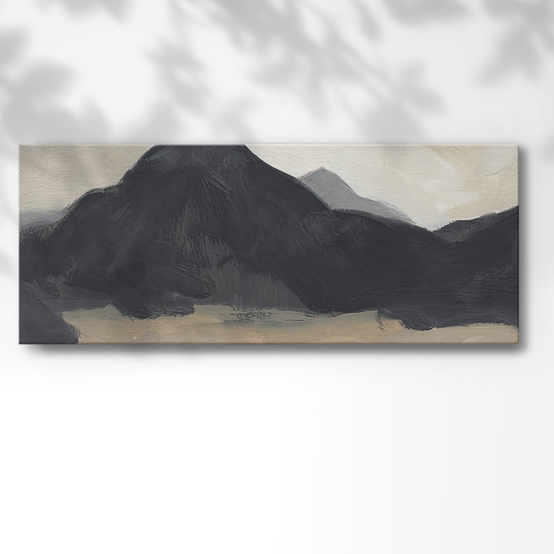 Mountain Range VII sur impression sur toile, H 20 po x l 50 po x P 1,5 po