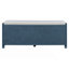 Banc de rangement rustique, banc à chaussures d'entrée avec coussin amovible-1512304730