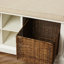 Banc de rangement avec tablettes Agora-1339672514