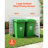 2 Panels Outdoor Privacy Screen