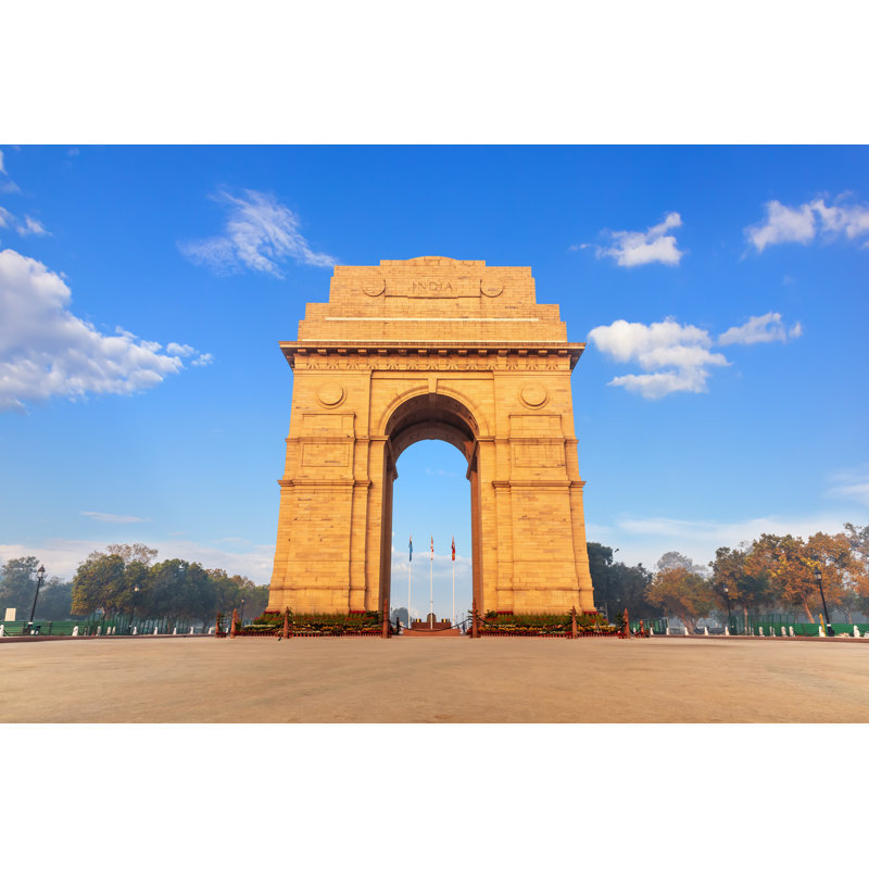 India Gate Landmark - Wrapped Canvas Print, 51cm H x 76cm W