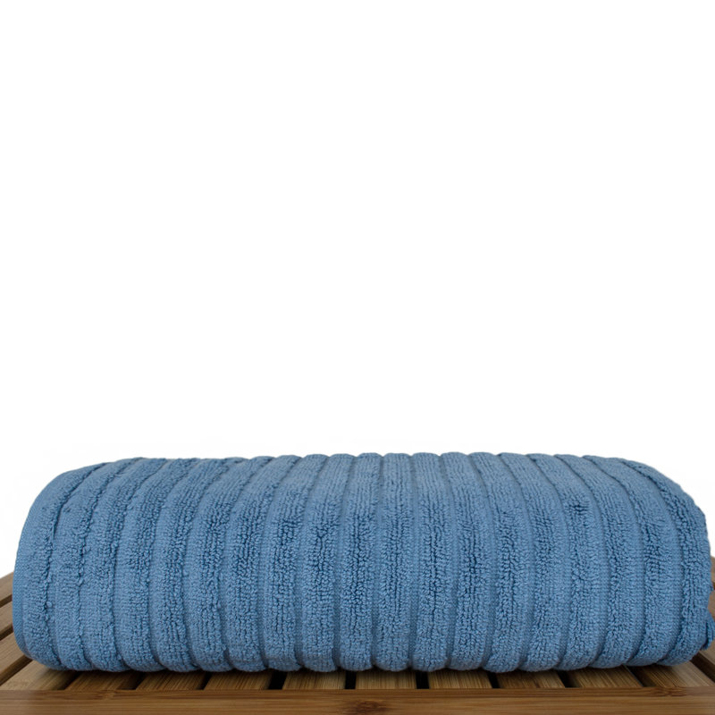 Serviette de bain en coton Metivier, Wedgewood