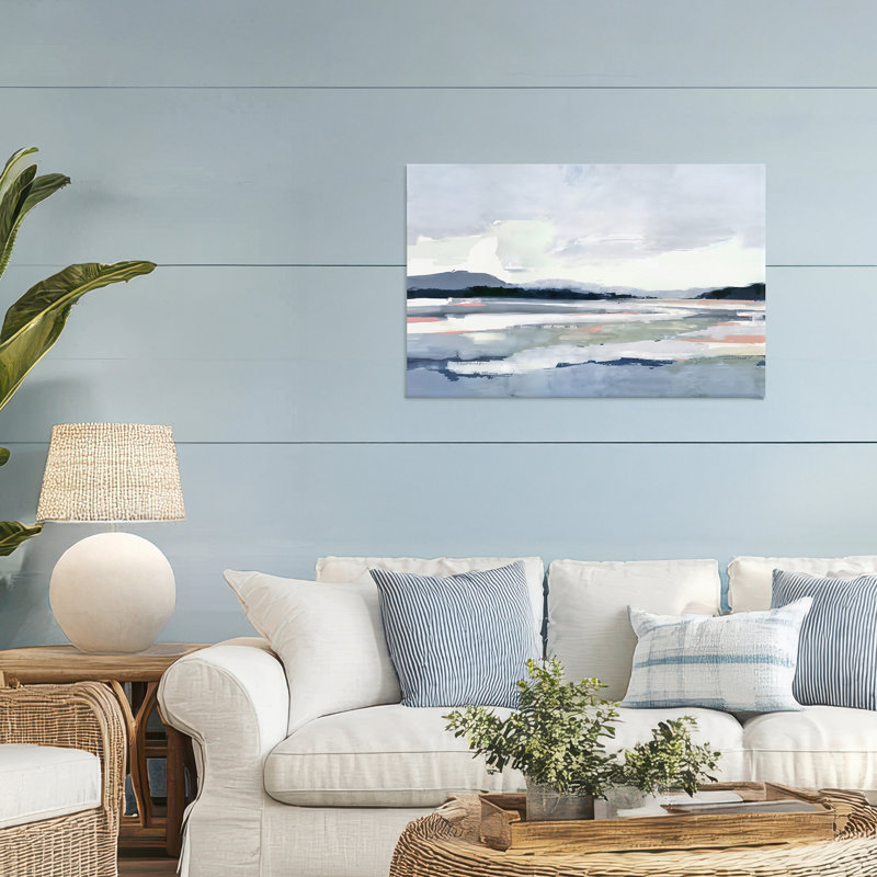 Toile de paysage Infinite Calm, design par Irena Orlov, H 24 po x l 36 po