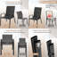Chaises de patio empilables toutes saisons, tissu en textilène durable avec accoudoirs, structure en métal robuste, chaises de salle à manger d'extérieur à séchage rapide ergonomiques pour la cour et la piscine (noir, 8 pièces)-109080134-126637972