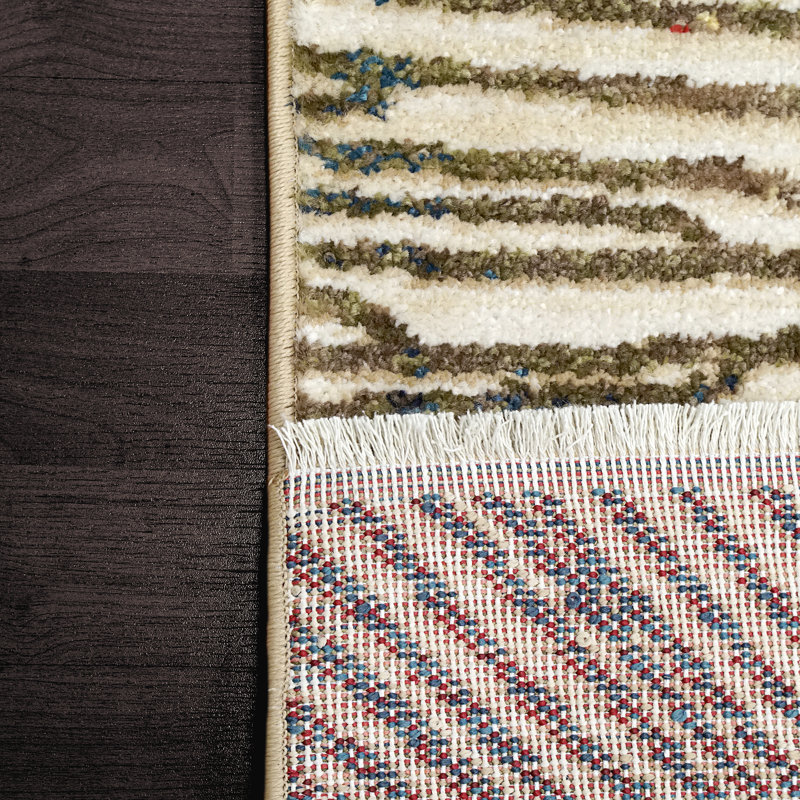 Nix 5.3X7.3 9213-899 CREAM/MULTI, Rectangle 3'11" x 5'7"