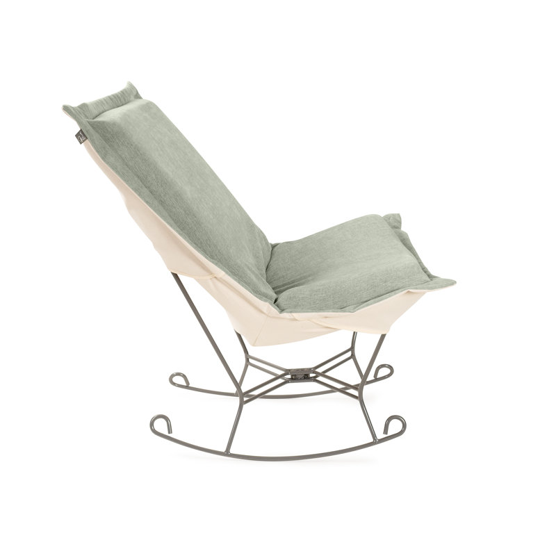 Komodo Sage Puff Rocker et cadre, Sauge