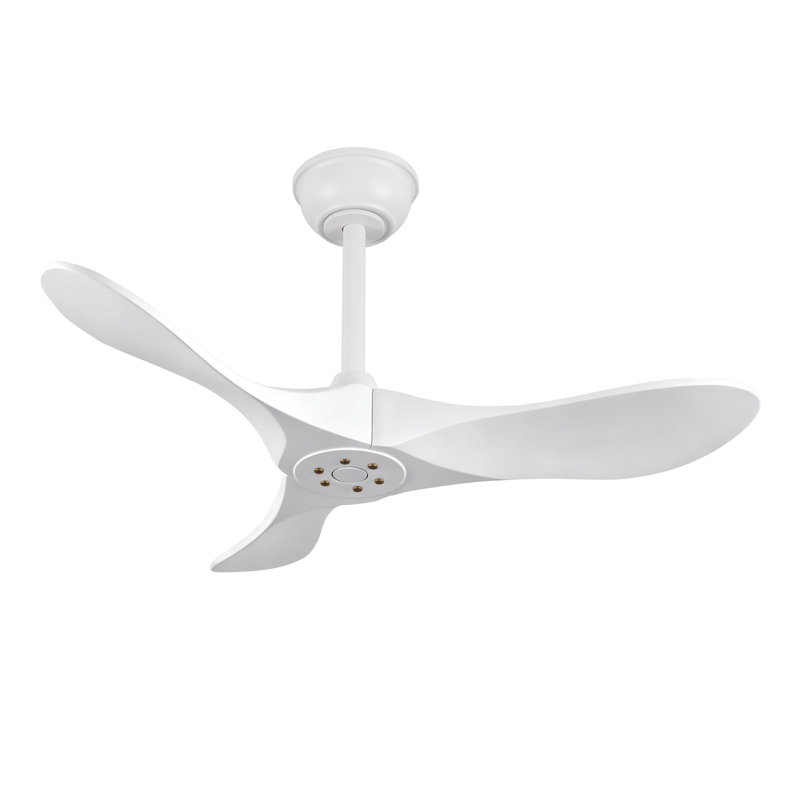 Ventilateur de plafond moderne blanc 36 pouces