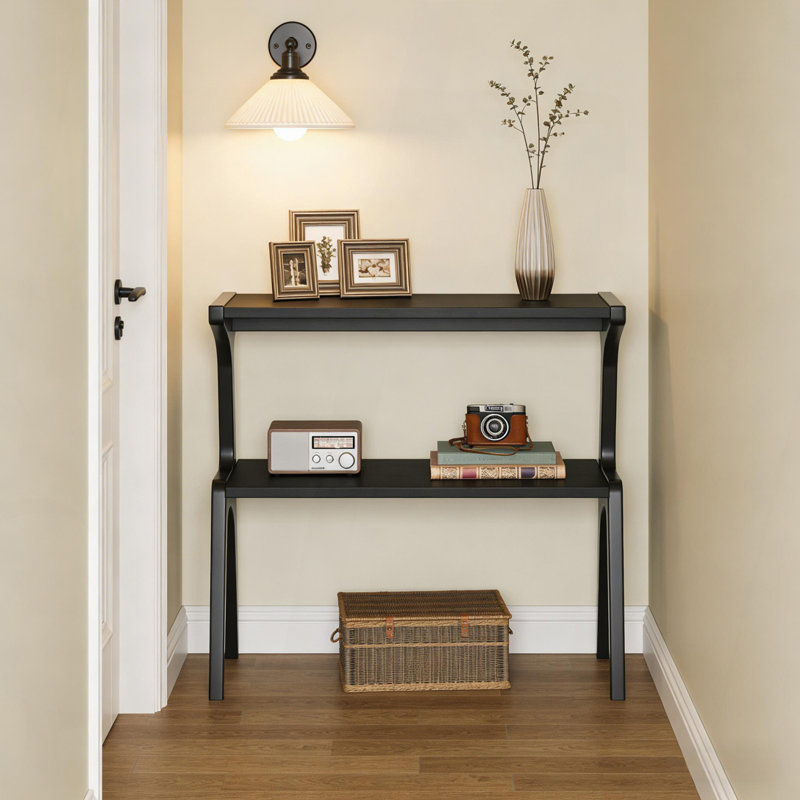 Wooden Bedside,Sofa Table,2-Tier Side Table