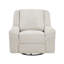 Fauteuil inclinable de luxe luxueux avec revêtement en tissu beige et tissu d'ameublement beige