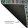 Premium Machine Washable Bucz AMF1725 Geometric Rug