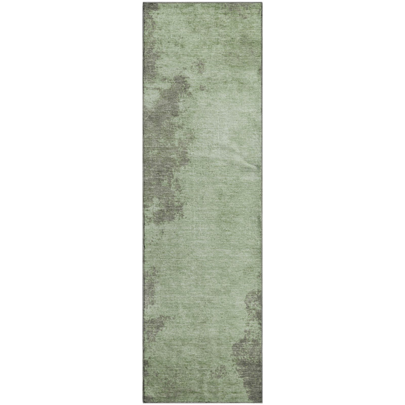 Premium Machine Washable Breault AMF1913 Abstract Rug, Runner 2'3" x 7'6"