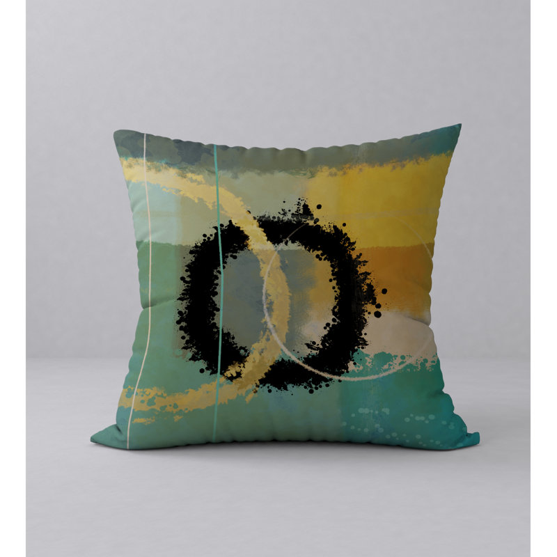 Housse de coussin décorative carrée et insert service fiable, 24 po x 24 po