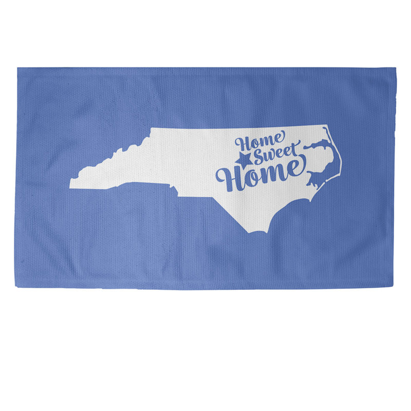 Tapis raleigh blue area home, Rectangle 5 pi x 7 pi
