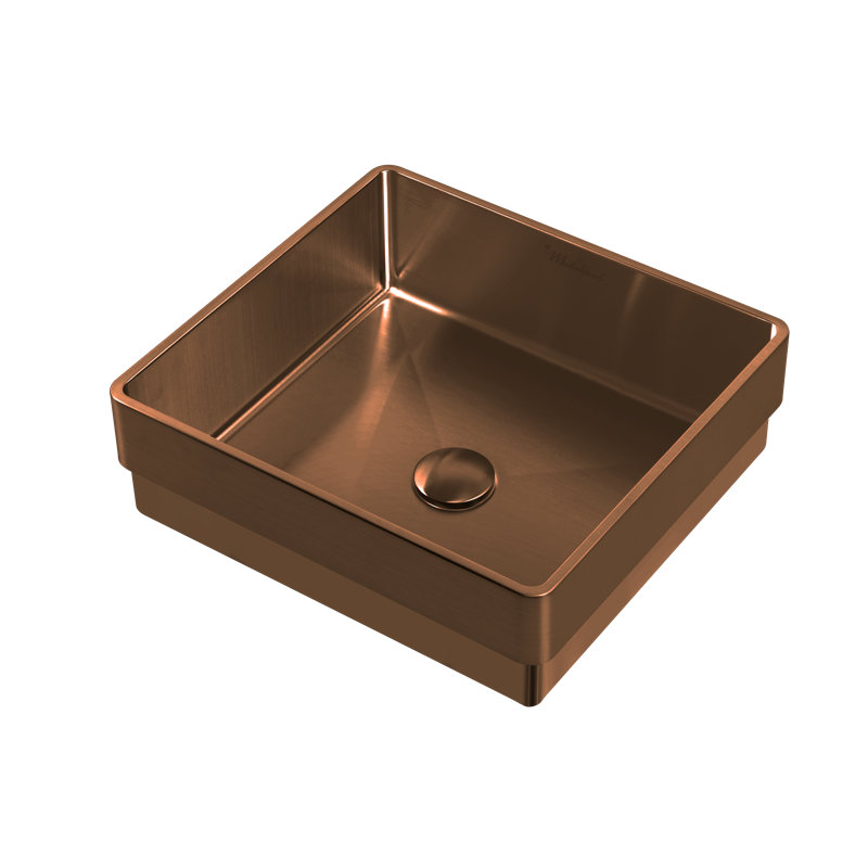 Noah Plus 15.75'' L Bathroom Sink, Copper