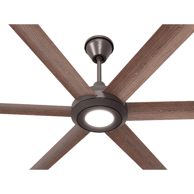 Bison Ceiling Fan, LED, Oil-Rubbed Bronze, 60" Wide