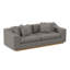 Barrett Boucle and Velvet Sofa-815730006-828903694