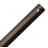 Anarkali Ceiling Fan Downrod in English Bronze-30875564-25658552