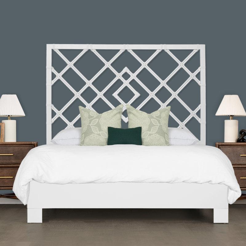 Lit standard Darien, Grand, Blanc