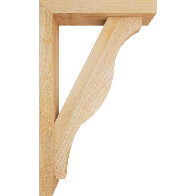 Support Funston Block avec support décalé, 30 po x 18 po, Sapin Douglas de l 4 po (scié brut)