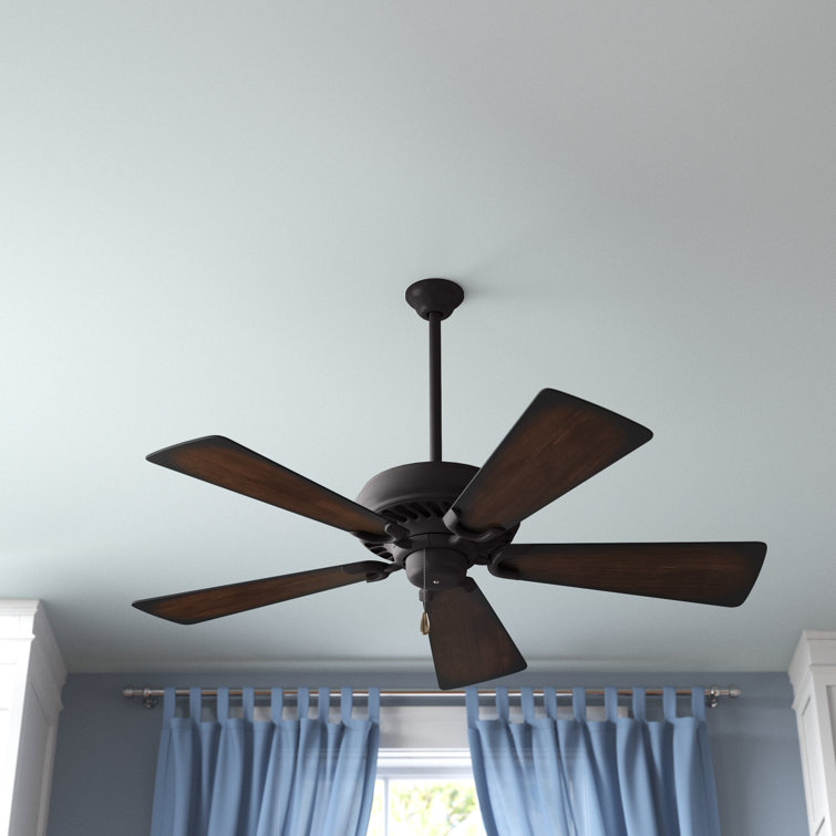 52" Supra 5 - Blade Standard Ceiling Fan with Pull Chain