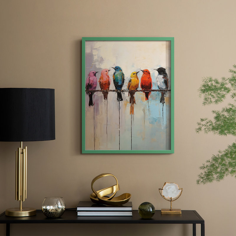 "ANIMALS Series dxiii", Vert, H 11 po x l 9 po