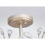 Plafonnier semi-encastré 9 lumières Flavia