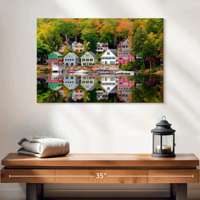 Maisons en bois du lac Winnipesaukee