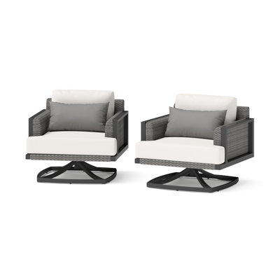 Patio Chair With Sunbrella Cushions (Set of 2)