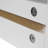 European Bedside Table-Three Pumps