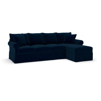 Amari Slipcovered Chaise Sectional