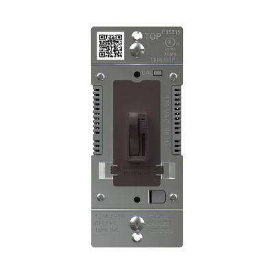 Toggle Slide 150W Advanced LED Dimmer, Single-Pole/3-Way