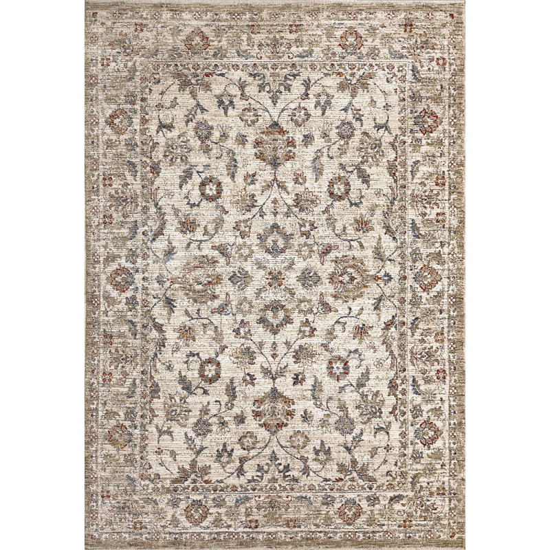 DAKOTA 7.10X10.10 6640-199 IVORY/MULTI, Rectangle 7'10" x 10'10"