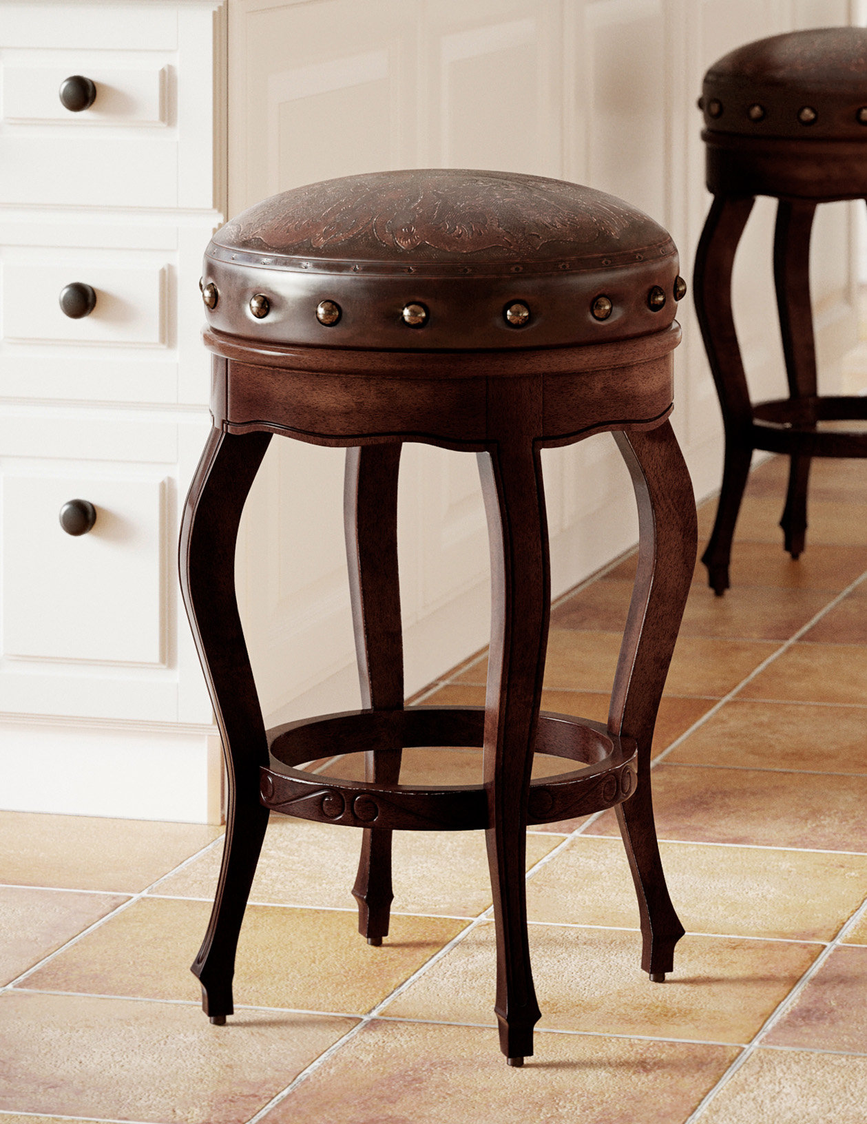 Bar discount stools round