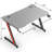 Heidrick Plastic / Acrylic Steel Computer Desk-1667306383-1667306382