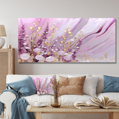 Harmony Of Wildflowers Prairies IV - Floral Metal Wall Art, Wildflowers Metal Print