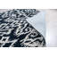 Hand Tufted Wool Geometric Area Rug in Black