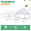 3.5 m x 2.5 m Steel Canopy